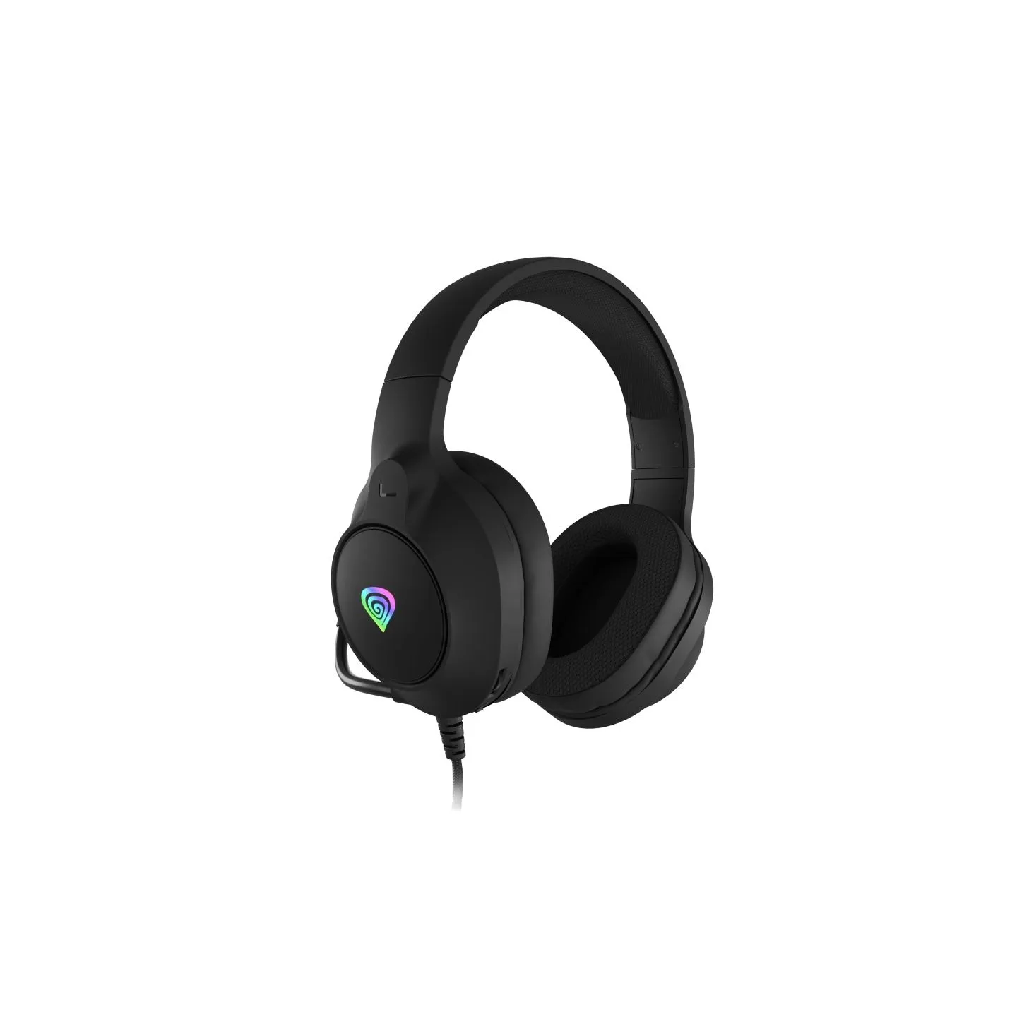 Genesis Gaming Headset | Neon 213 RGB | Wired | Over-Ear | Microphone | Black