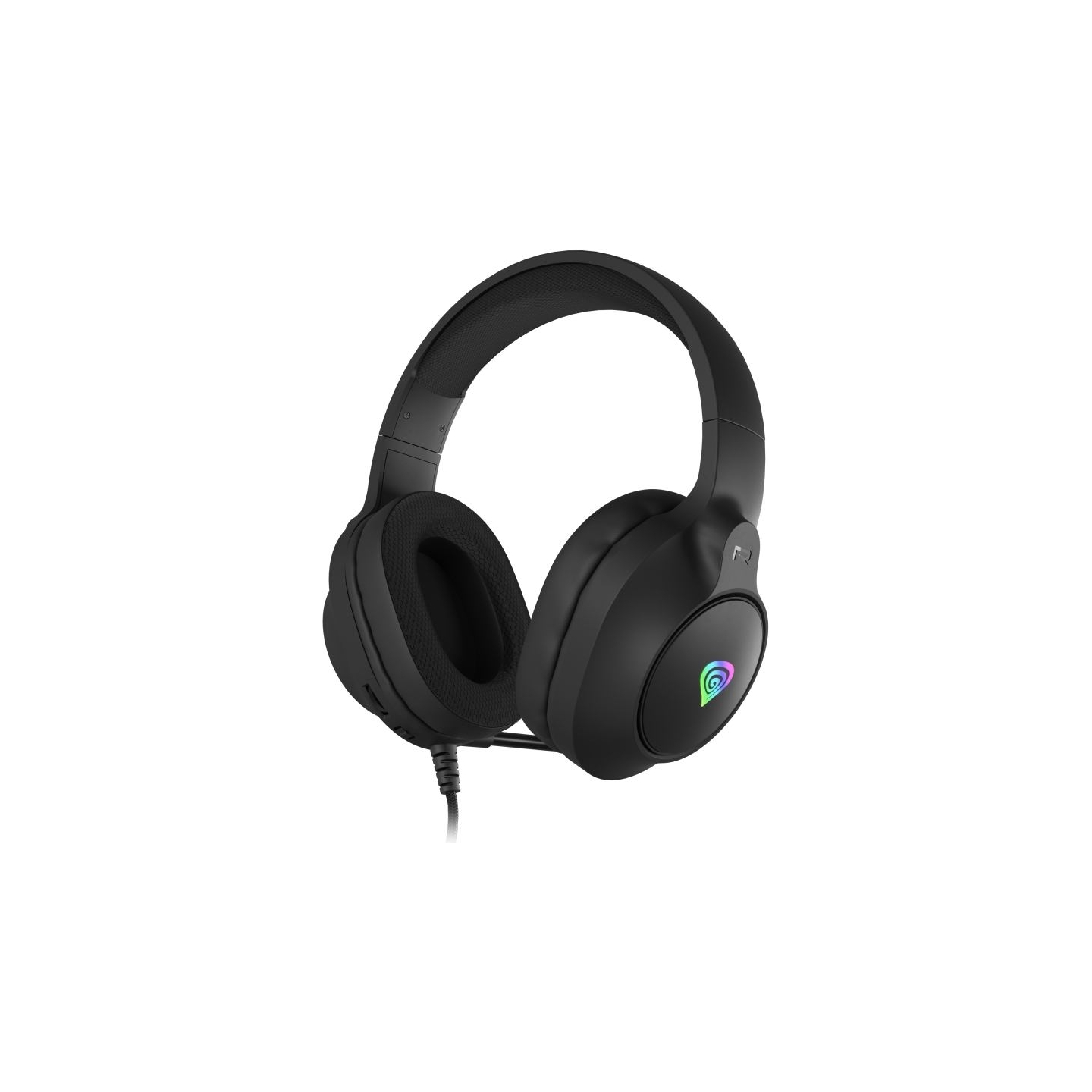 Genesis Gaming Headset | Neon 213 RGB | Wired | Over-Ear | Microphone | Black
