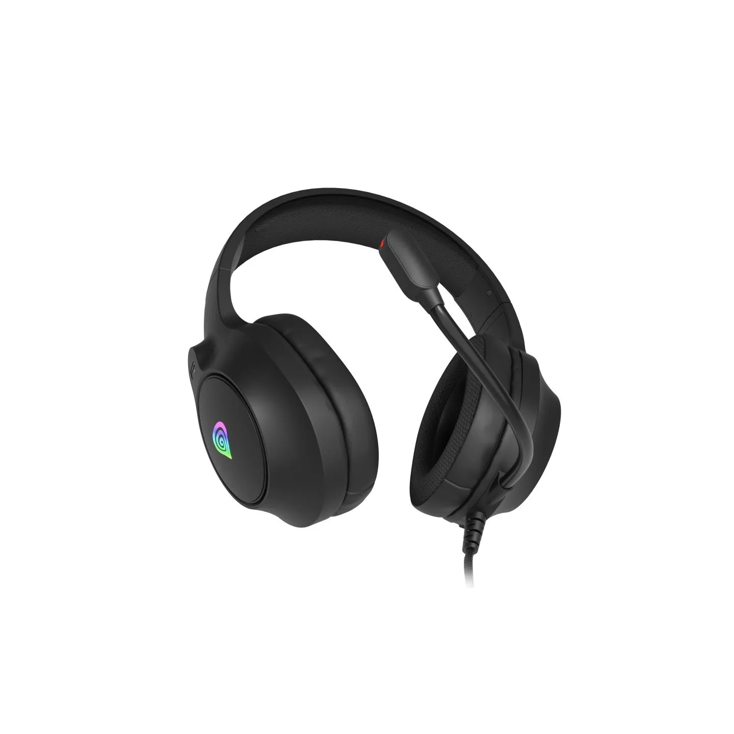 Genesis Gaming Headset | Neon 213 RGB | Wired | Over-Ear | Microphone | Black