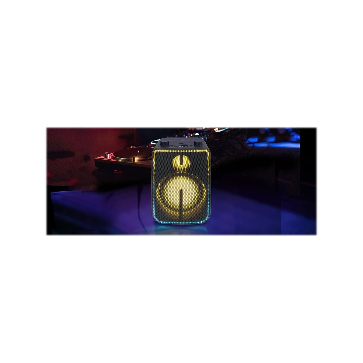 Muse | Bluetooth Party Box Speaker with Battery | M-1802DJ | 60 W | Bluetooth | Wireless connection | Black