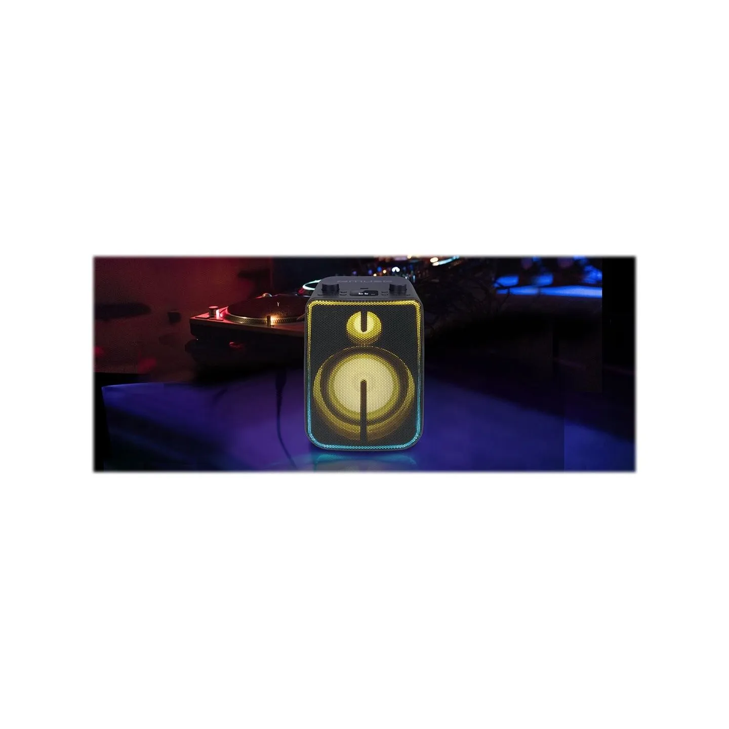 Muse | Bluetooth Party Box Speaker with Battery | M-1802DJ | 60 W | Bluetooth | Wireless connection | Black