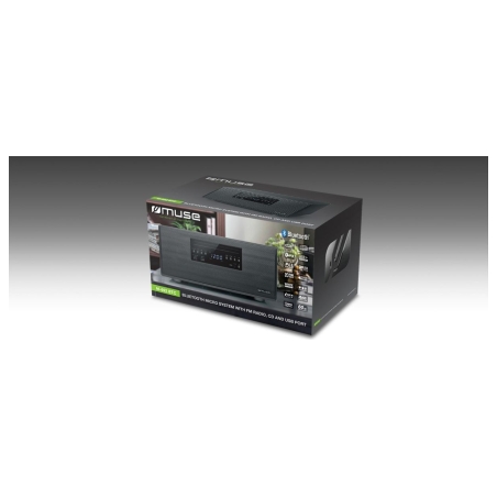 Muse | Bluetooth Micro System | M-692 BTC | 2 x 30 W | Bluetooth | Wireless connection | NFC features | Black