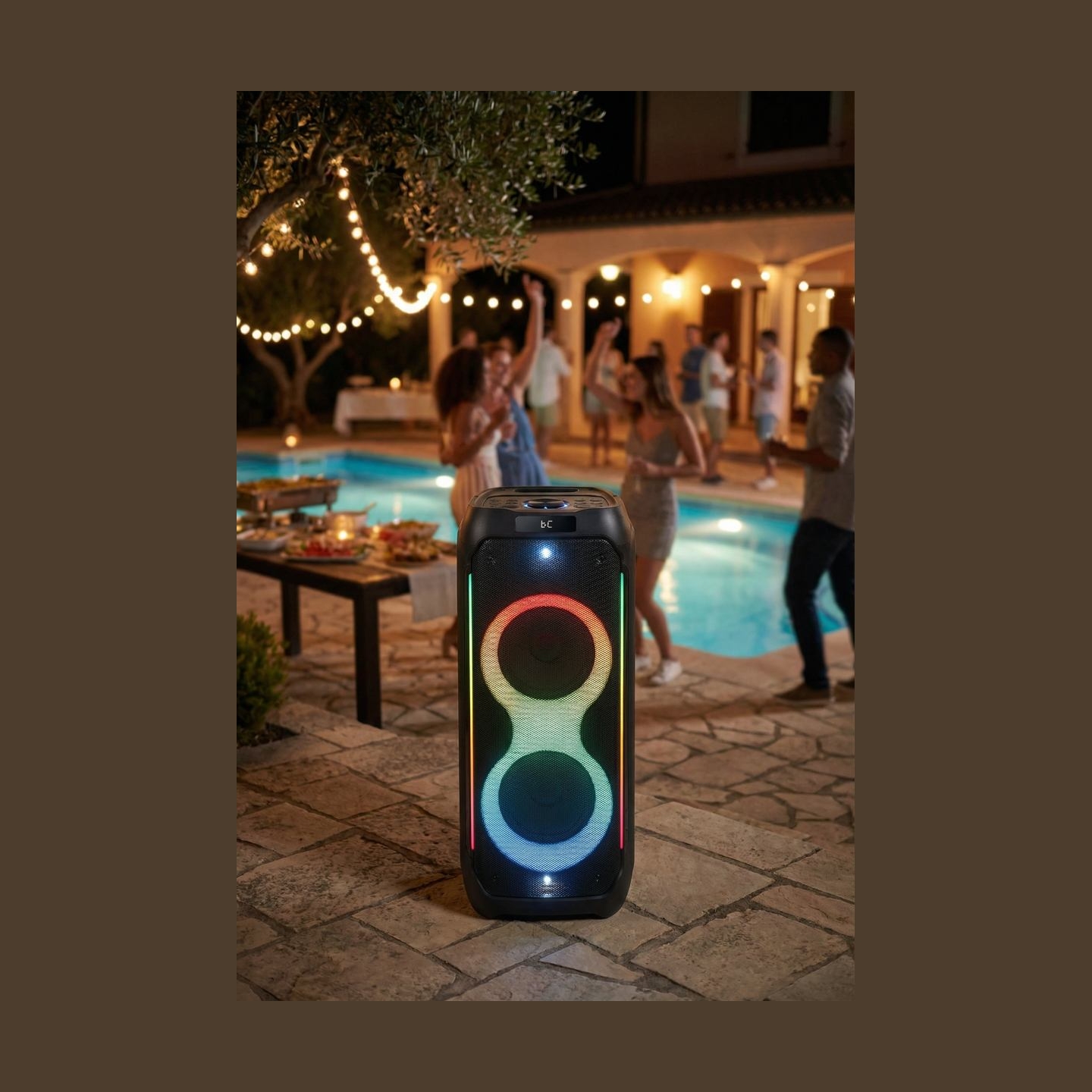 Muse Party Box Speaker | M-1957 DJ | 800 W | Bluetooth | Wireless connection