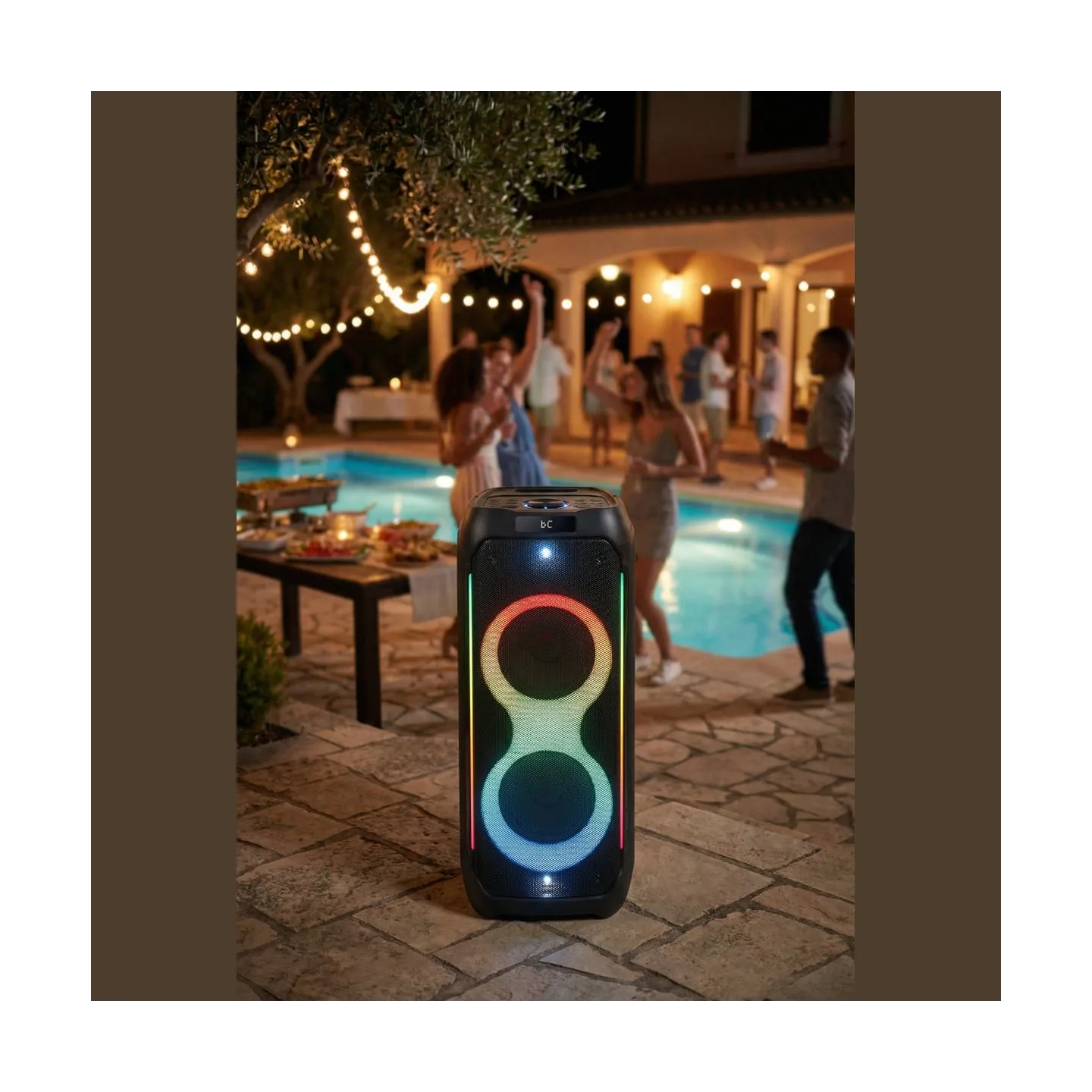 Muse Party Box Speaker | M-1957 DJ | 800 W | Bluetooth | Wireless connection