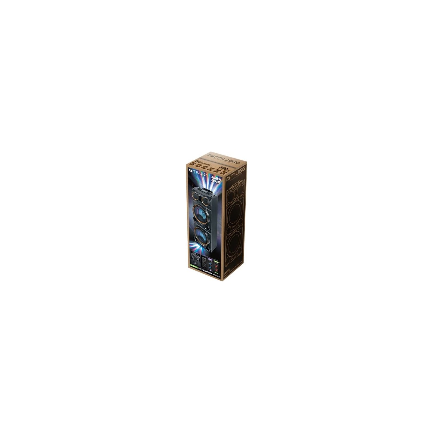 Muse | Party Box | M-1988DJ | Bluetooth | Wireless connection | Black