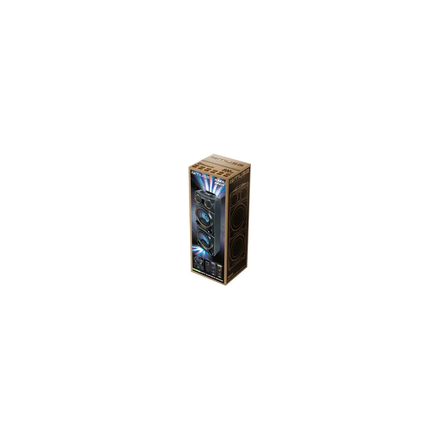 Muse | Party Box | M-1988DJ | Bluetooth | Wireless connection | Black