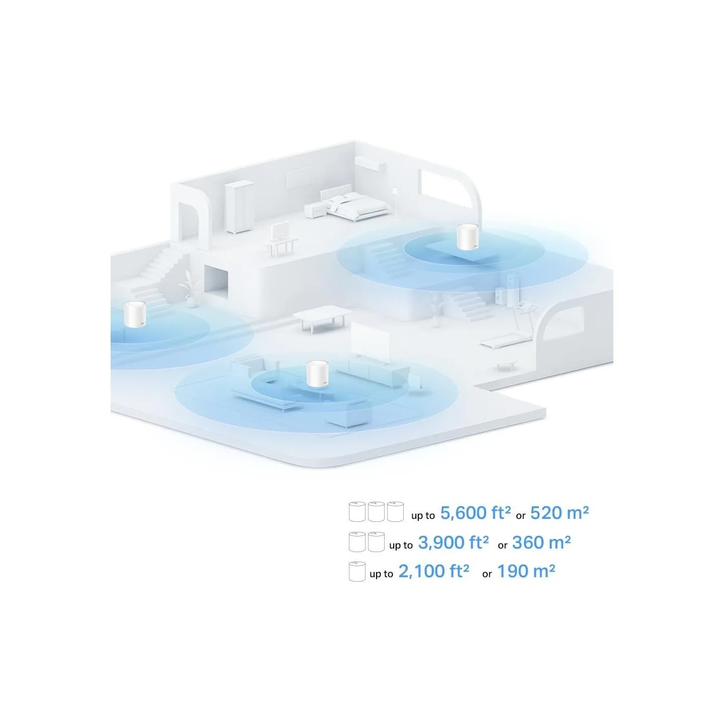 Tp-Link Wireless Router|TP-LINK|Wireless Router|1500 Mbps|Mesh|Wi-Fi 6|1x10/100/1000M|1x2.5GbE|DHCP|DECOX10(2-PACK)
