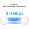 Tp-Link Wireless Router|TP-LINK|Wireless Router|3000 Mbps|Mesh|Wi-Fi 6|1x10/100/1000M|1x2.5GbE|DHCP|DECOX50-POE(1-PACK)