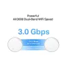 Tp-Link Wireless Router|TP-LINK|Wireless Router|3000 Mbps|Mesh|Wi-Fi 6|1x10/100/1000M|1x2.5GbE|DHCP|DECOX50-POE(1-PACK)