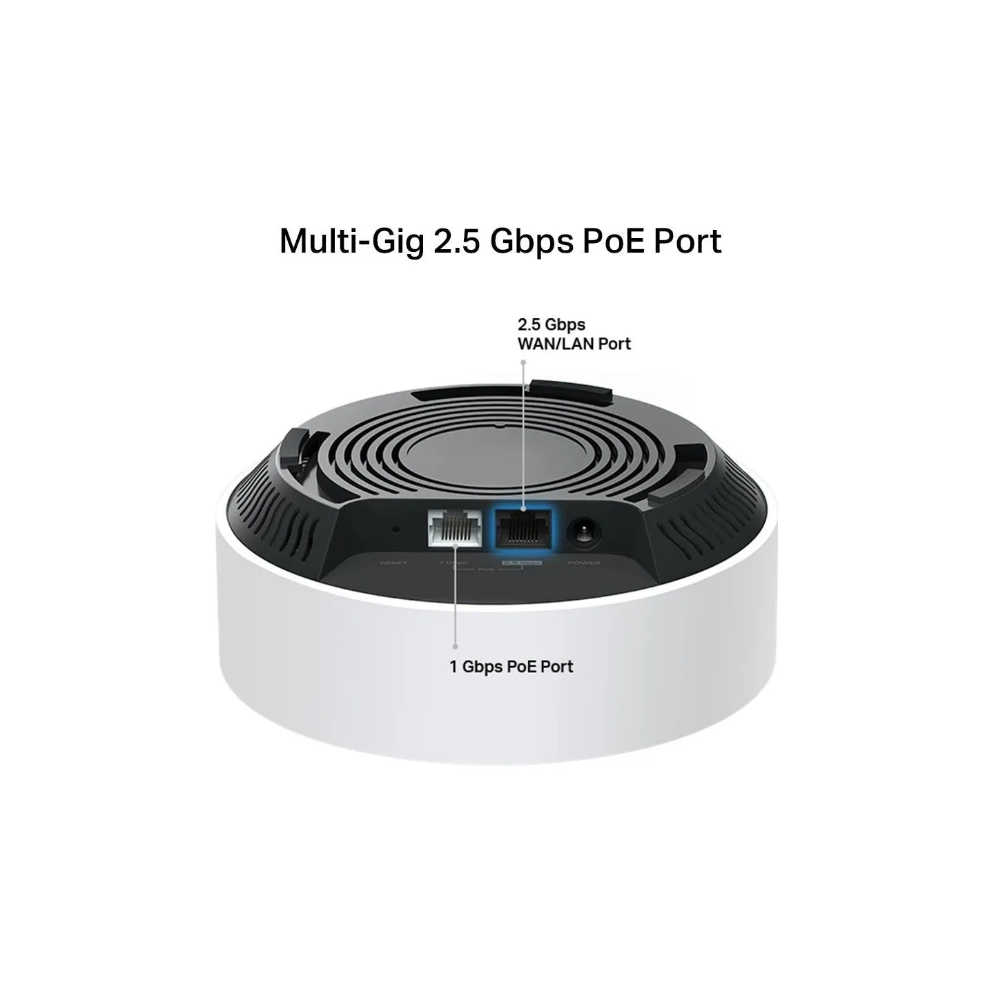 Tp-Link Wireless Router|TP-LINK|Wireless Router|3000 Mbps|Mesh|Wi-Fi 6|1x10/100/1000M|1x2.5GbE|DHCP|DECOX50-POE(1-PACK)
