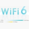 Tp-Link Wireless Router|TP-LINK|Wireless Router|3-pack|2900 Mbps|Mesh|Wi-Fi 6|3x10/100/1000M|Number of antennas 2|DECOX50(3-PACK