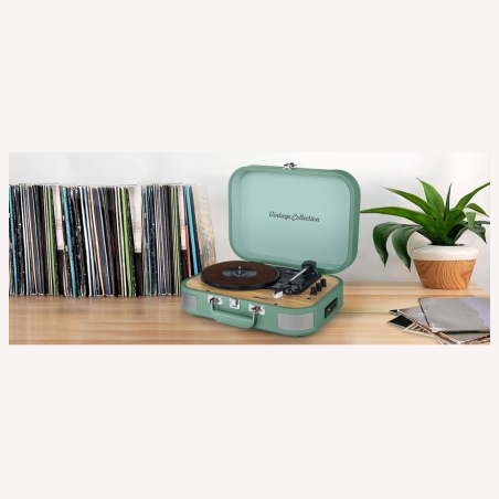 Muse | Turntable Stereo System | MT-201WG | Turntable Stereo System | USB port | AUX in