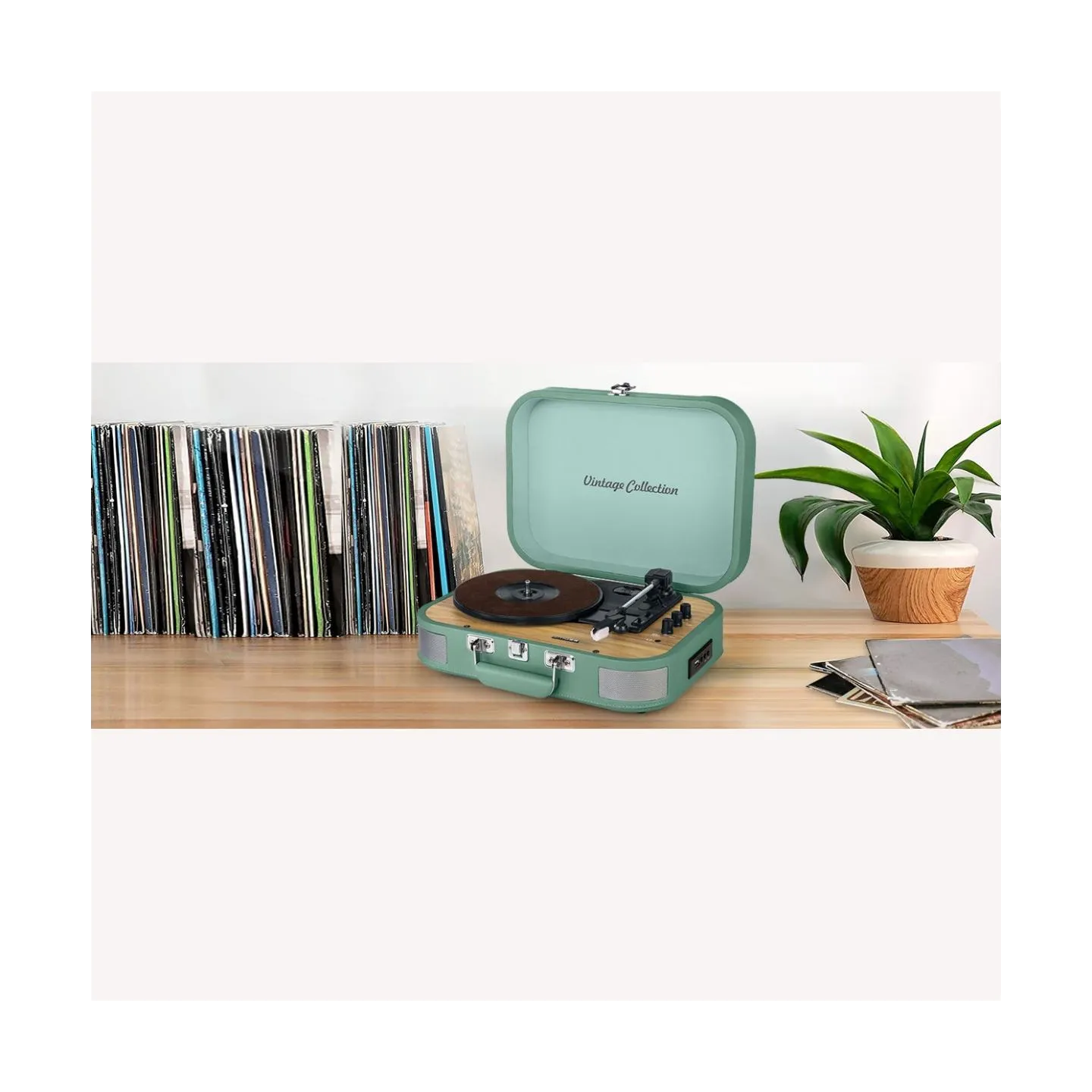 Muse | Turntable Stereo System | MT-201WG | Turntable Stereo System | USB port | AUX in