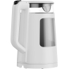 Aeno EK6 Electric Kettle, 1.7L, LED Display, Temp Control 40-100°C, Strix