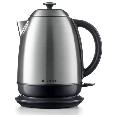 Buydeem Electric Kettle, model K640E, color Stainless Steel, EU