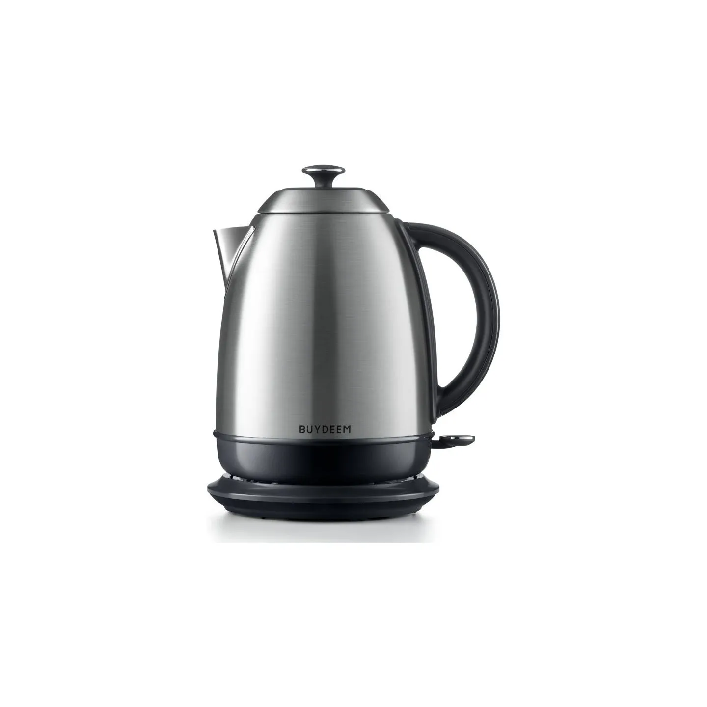 Buydeem Electric Kettle, model K640E, color Stainless Steel, EU