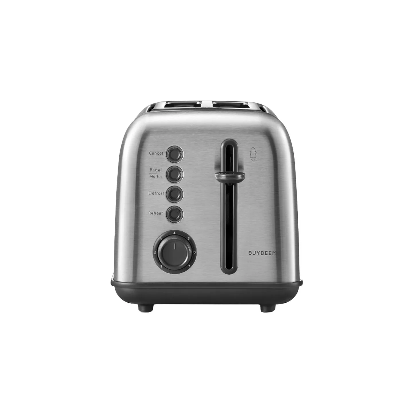 Buydeem 2 Slice Toaster, model DT620E, color Stainless Steel, EU