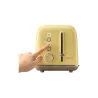 Buydeem 2 Slice Toaster, model DT620E, color Mellow Yellow, EU