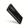 Axagon EEM2-SD2B USB-C 10Gbps-M.2 NVMe & SATA SSD DISPLAY box