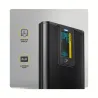 Axagon EEM2-SD2B USB-C 10Gbps-M.2 NVMe & SATA SSD DISPLAY box