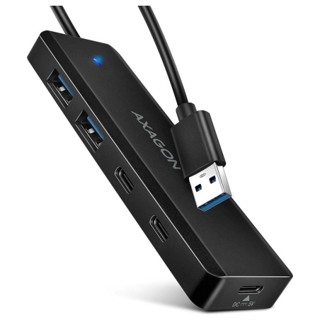 Axagon HUE-C2A USB-A 5Gbps TRAVEL hub