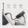 Axagon HUE-C2A USB-A 5Gbps TRAVEL hub