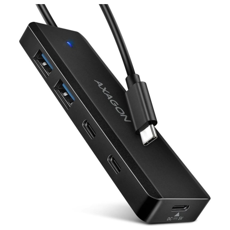 Axagon HUE-C2C USB-C 5Gbps TRAVEL hub