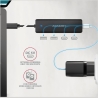 Axagon HUE-C2C USB-C 5Gbps TRAVEL hub