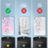 Axagon CRE-SM4NC USB-C Smart card StandReader. Universal desktop USB contact Smart ID card reader with a long USB-C cable.