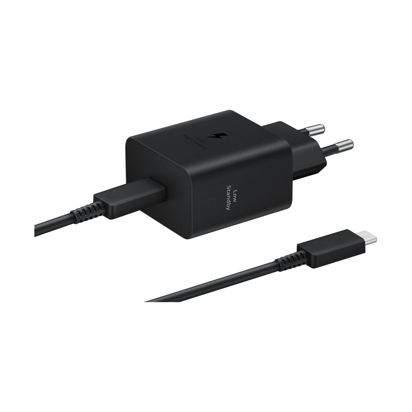 Samsung Power Adapter 45W + Cable Blk