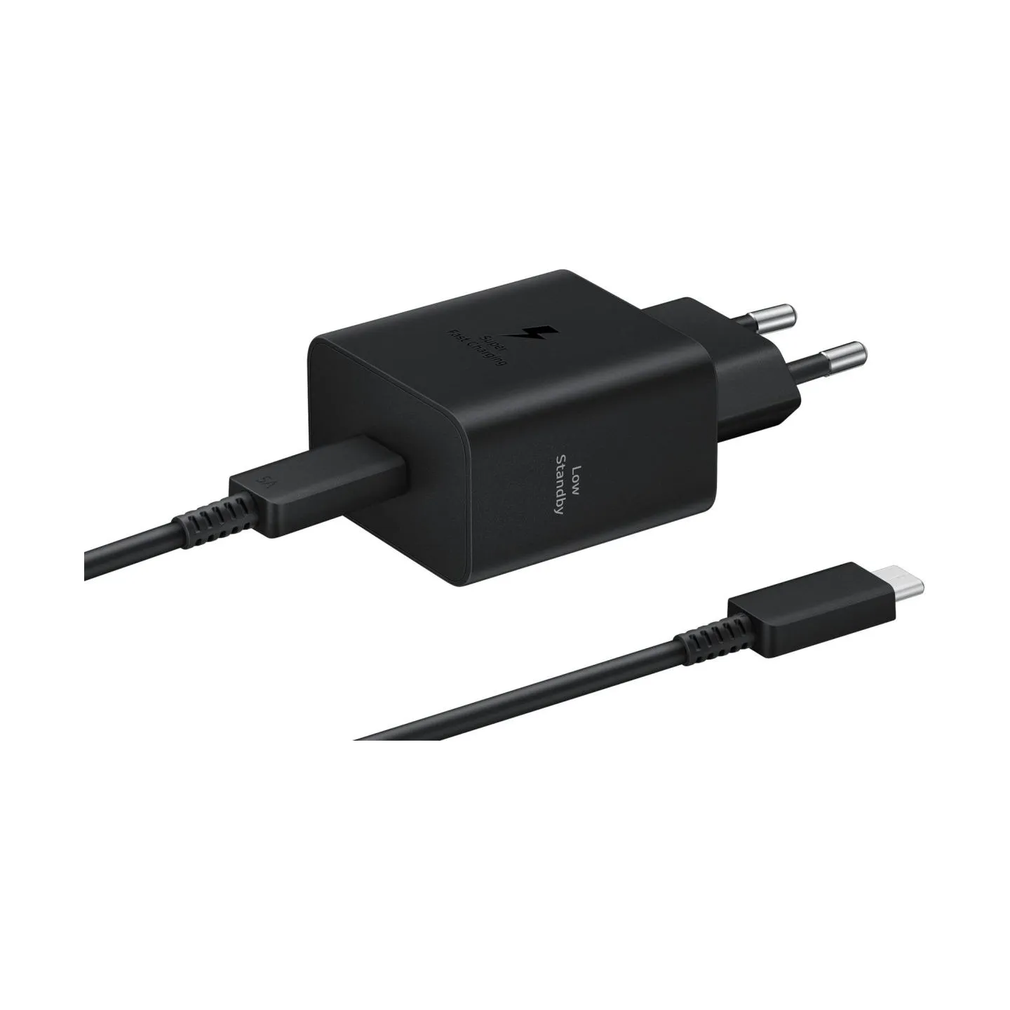 Samsung Power Adapter 45W + Cable Blk