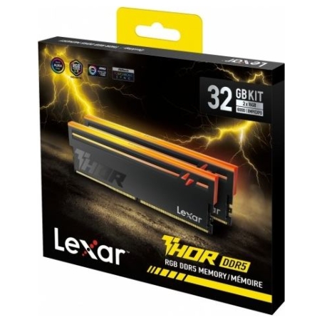 Lexar MEMORY DIMM 16GB DDR5-6000/K2 LD5U16G60C38BV-RGD LEXAR