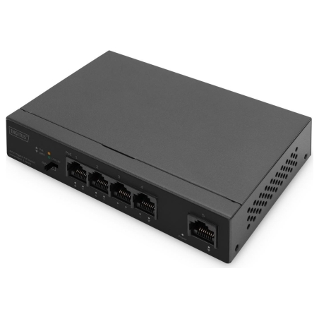 Digitus | 4 Port Gigabit PoE Switch | DN-95330-1 | Unmanaged | Desktop