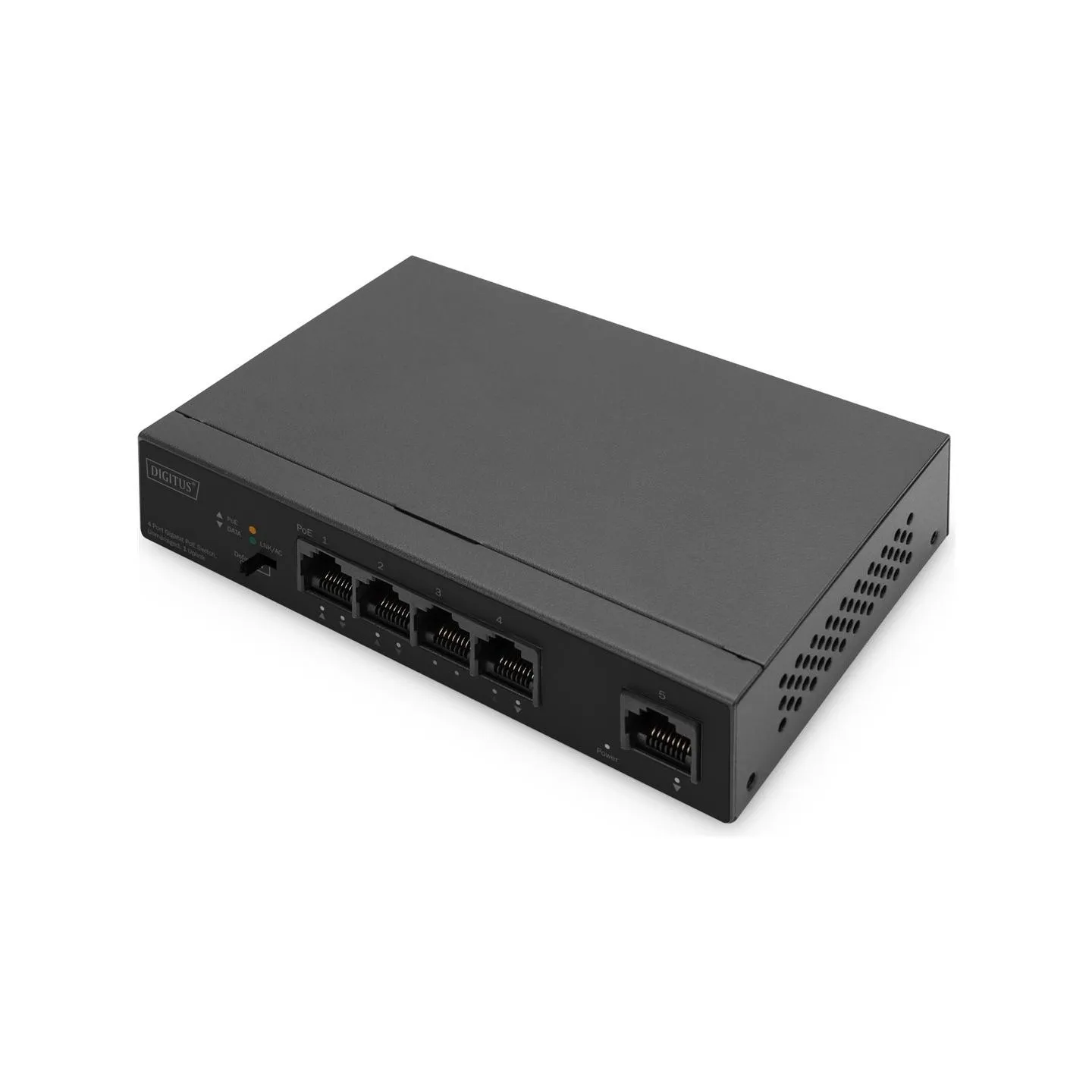 Digitus | 4 Port Gigabit PoE Switch | DN-95330-1 | Unmanaged | Desktop