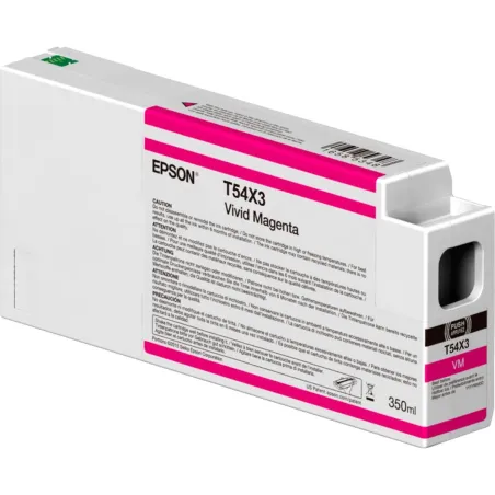 Epson Singlepack T54X30N UltraChrome HDX/HD 350ml Vivid Magenta | Epson C13T54X30N | Epson UltraChrome HDX / Ultrachrome HD | Vi