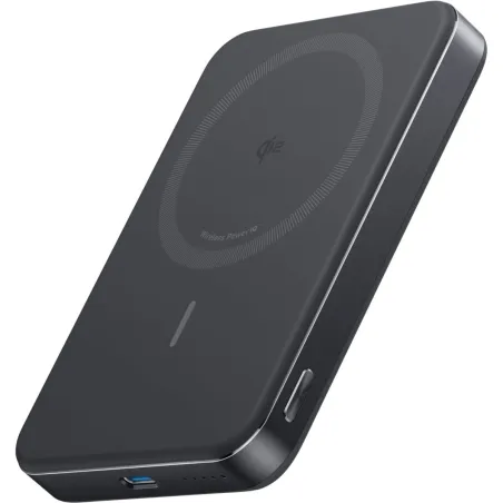 Anker MagGo Wireless Powerbank (With 30W C port, Ultra slim) | A1664H11 | 10000 mAh | Black