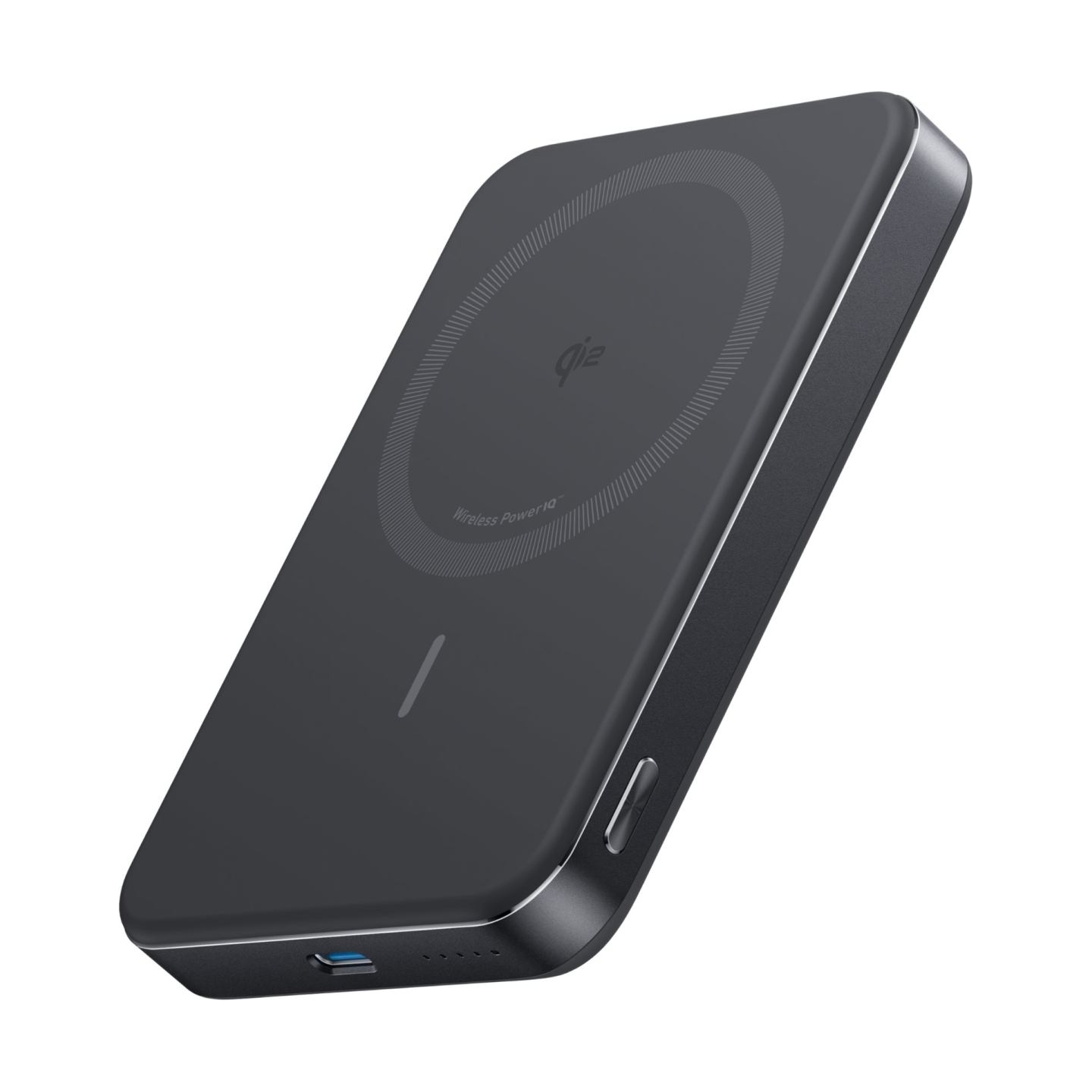Anker MagGo Wireless Powerbank (With 30W C port, Ultra slim) | A1664H11 | 10000 mAh | Black