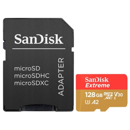 Sandisk MEMORY MICRO SDXC 128GB UHS-I/W/A SDSQXAA-128G-GN6MA SANDISK