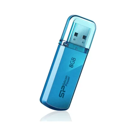 Silicon Power | Helios 101 | 8 GB | USB Type-A | Blue