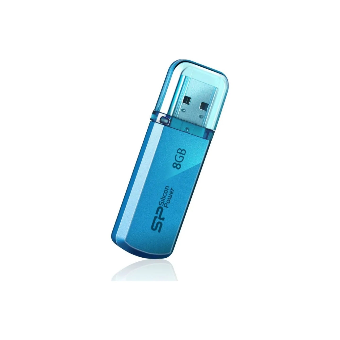 Silicon Power | Helios 101 | 8 GB | USB Type-A | Blue