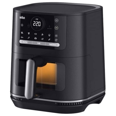 Braun HF5075IBK MultiFry 5 Air fryer, Black | Braun