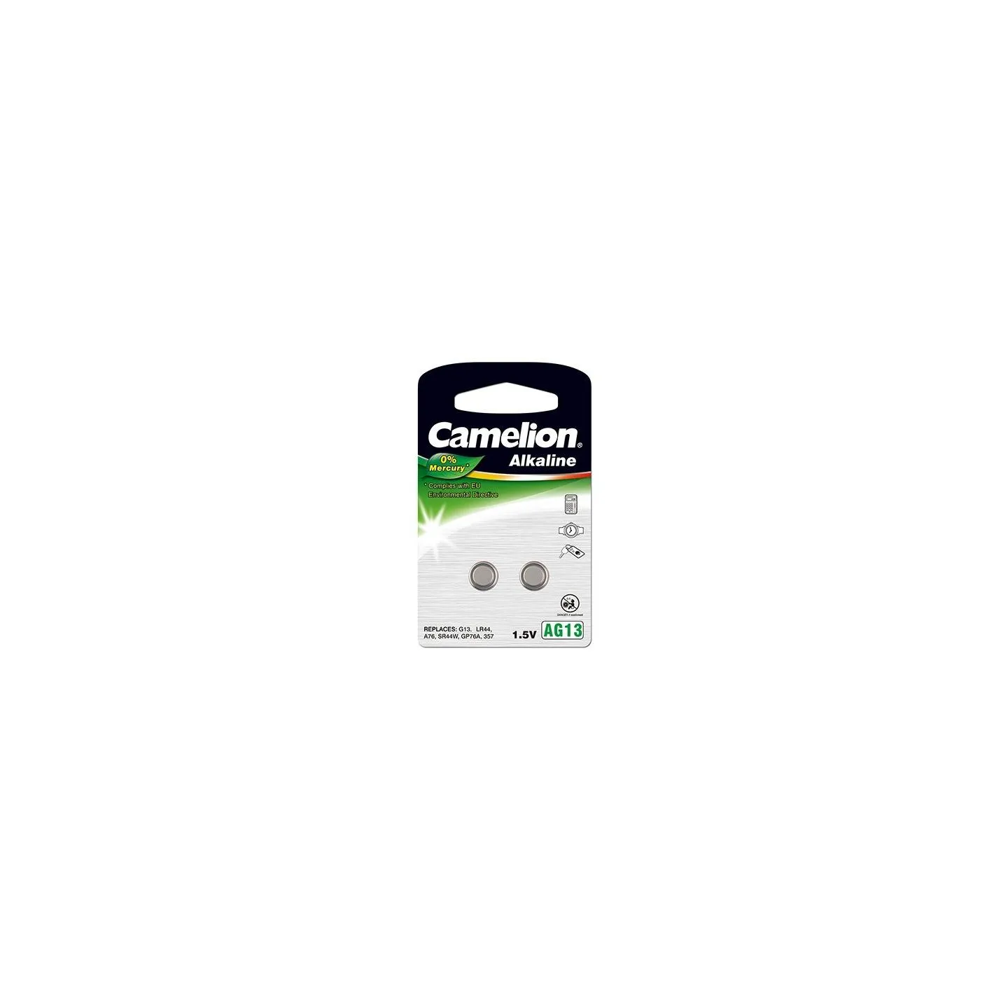 Camelion | AG13/LR44/357 | Alkaline Buttoncell | 2 pc(s)