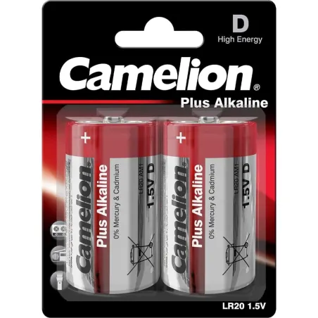 Camelion | D/LR20 | Plus Alkaline | 2 pc(s)