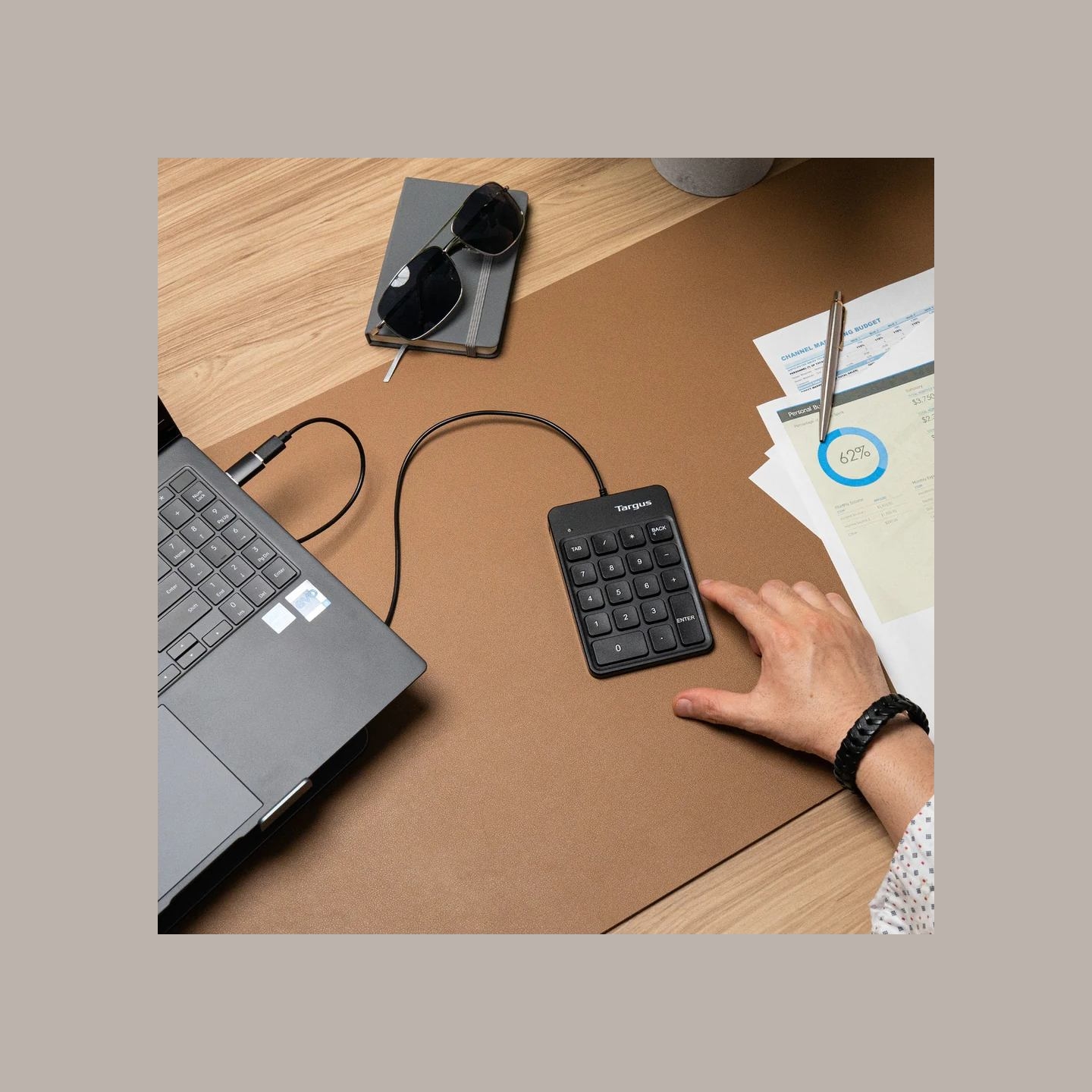 Targus USB NUMERIC KEYPAD, WIRED