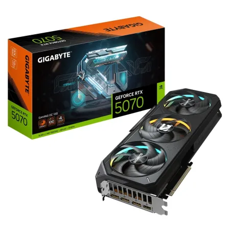 Gigabyte Graphics card GeForce RTX 5070 GAMING OC 12GB GDDR7 12GB 192bit HDMI/3DP