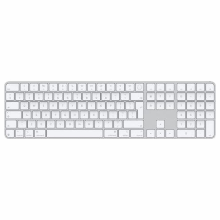 Apple Magic Keyboard with Touch ID and Numeric Keypad | Keyboard | Wireless | English | White