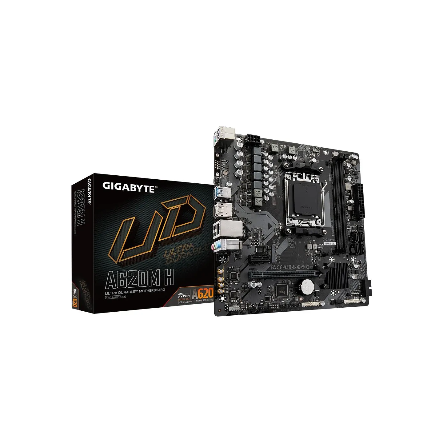 Gigabyte A620M H AM5 DDR5 mATX MB