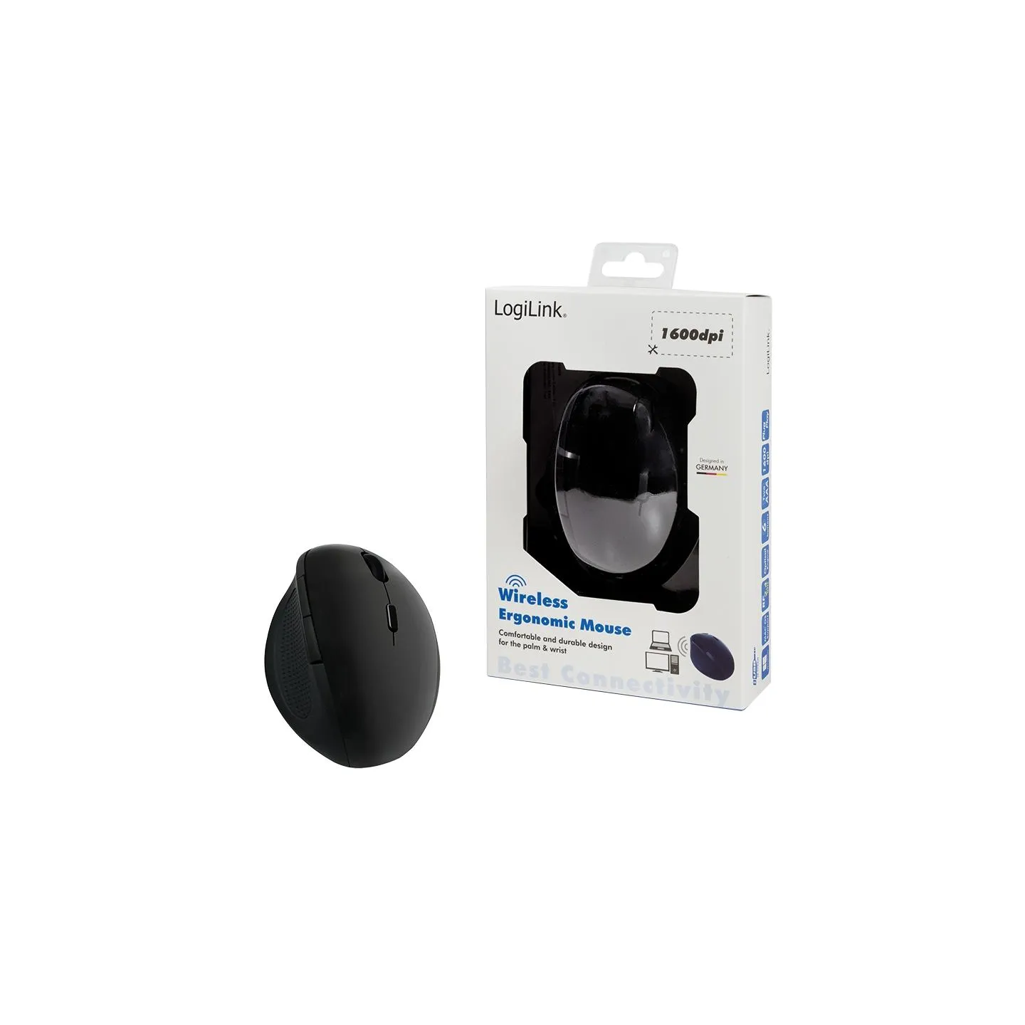 Logilink | Mouse | ID0139 | Wireless | Black