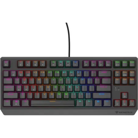 Genesis THOR 230 | Mechanical Gaming Keyboard | Wired | US | Outemu Red | Black