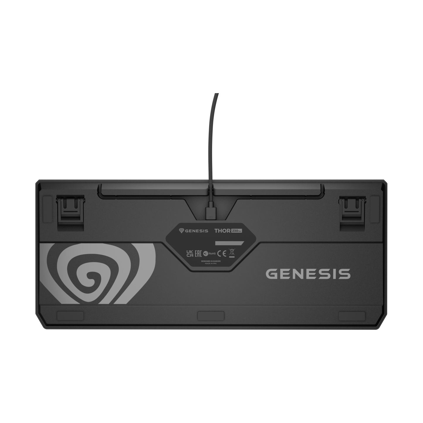Genesis THOR 230 | Mechanical Gaming Keyboard | Wired | US | Outemu Red | Black